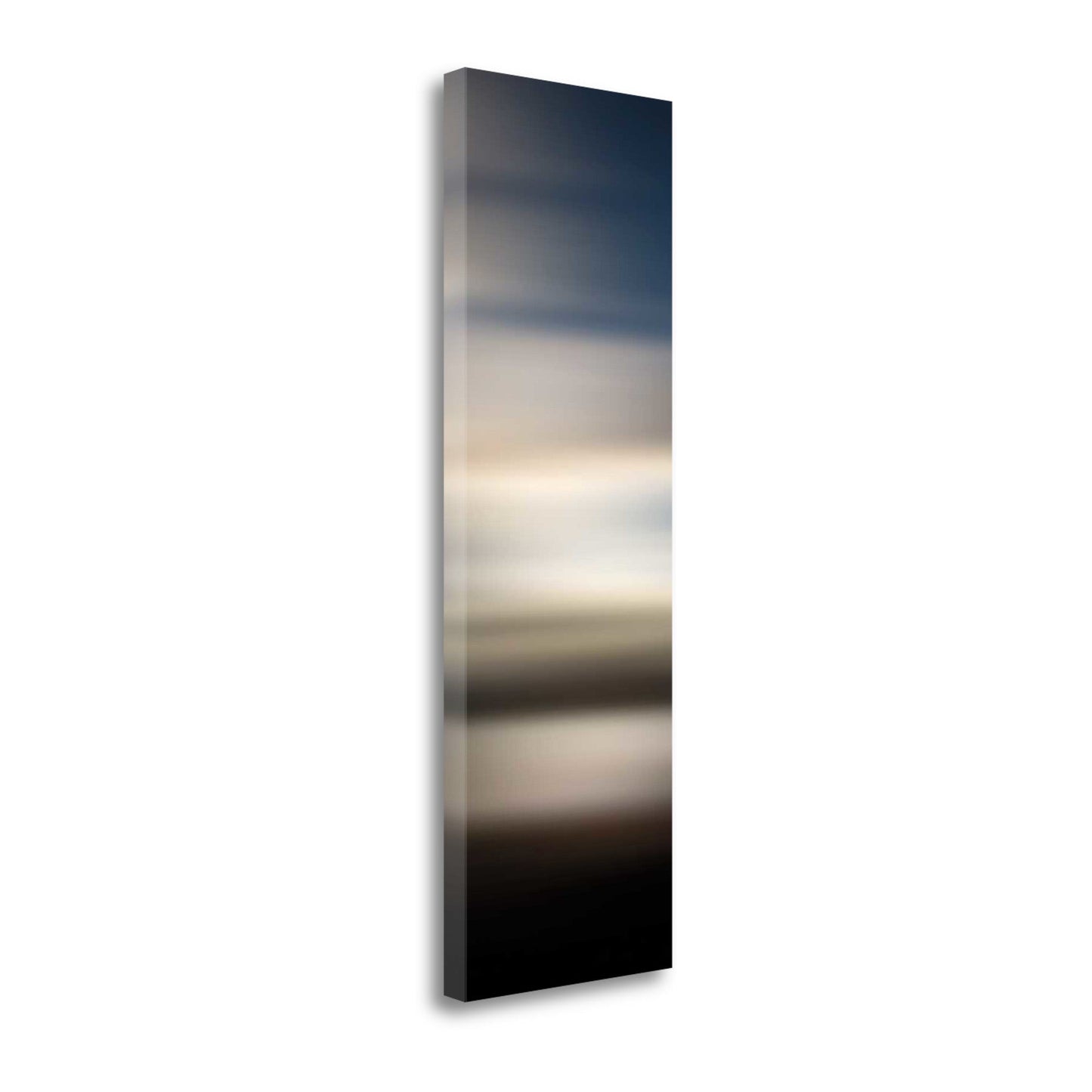 HomeRoots Shades of Blue Gradient 3 Giclee Wrap Canvas Wall Art
