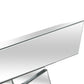 HomeRoots Silver 3D Console Table