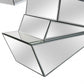 HomeRoots Silver 3D Console Table