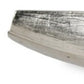 HomeRoots Silver Boat Shaped Modern Bowl
