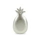HomeRoots Silver Cast Iron Pineapple Centerpiece Shallow Bowl