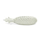 HomeRoots Silver Cast Iron Pineapple Centerpiece Shallow Bowl