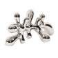 HomeRoots Silver Metalic Abstract Tabletop Sculpture