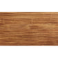 HomeRoots Sleek Natural Finish Rectanglular Top Bar Table With Gunmetal Finish
