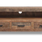 HomeRoots Solid Wood 3 Drawer TV Stand and Media Console