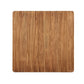 HomeRoots Square High Top Bar Table With Natural And Black Finish