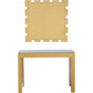 HomeRoots Square Reflective Mirror and Console Table