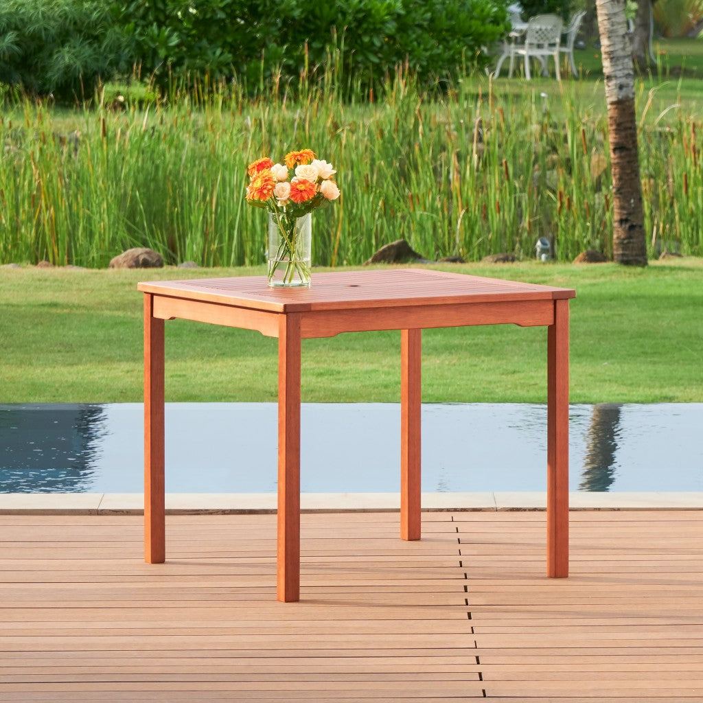 HomeRoots Stacking Table in Honey Finish