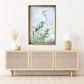HomeRoots Stunning Heron Wooden Framed Canvas Wall Art