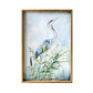 HomeRoots Stunning Heron Wooden Framed Canvas Wall Art