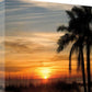HomeRoots Sunset on the Beach 2 Giclee Wrap Canvas Wall Art