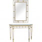 HomeRoots Svelte Mirror and Console Table