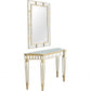 HomeRoots Svelte Mirror and Console Table