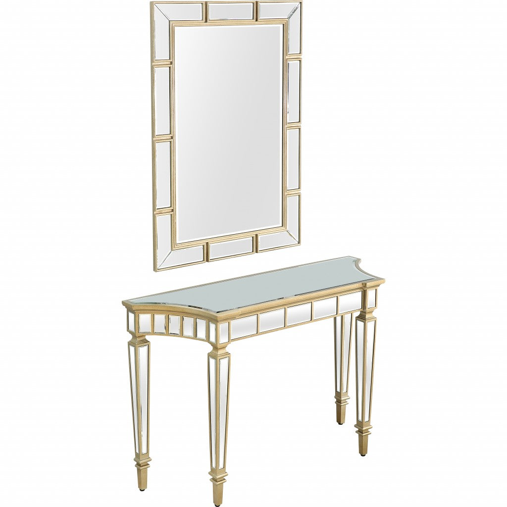 HomeRoots Svelte Mirror and Console Table