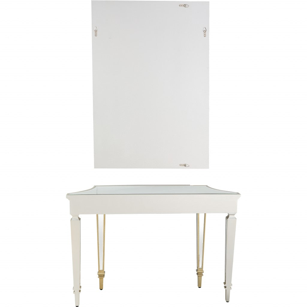 HomeRoots Svelte Mirror and Console Table