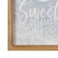HomeRoots Sweet Dreams Peaceful Wall Art Set