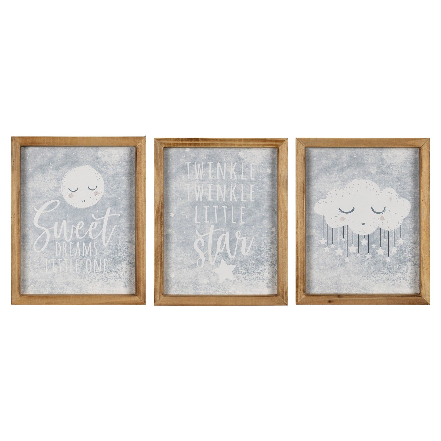 HomeRoots Sweet Dreams Peaceful Wall Art Set