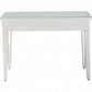 HomeRoots Three Drawer Console Table in Silver Finish