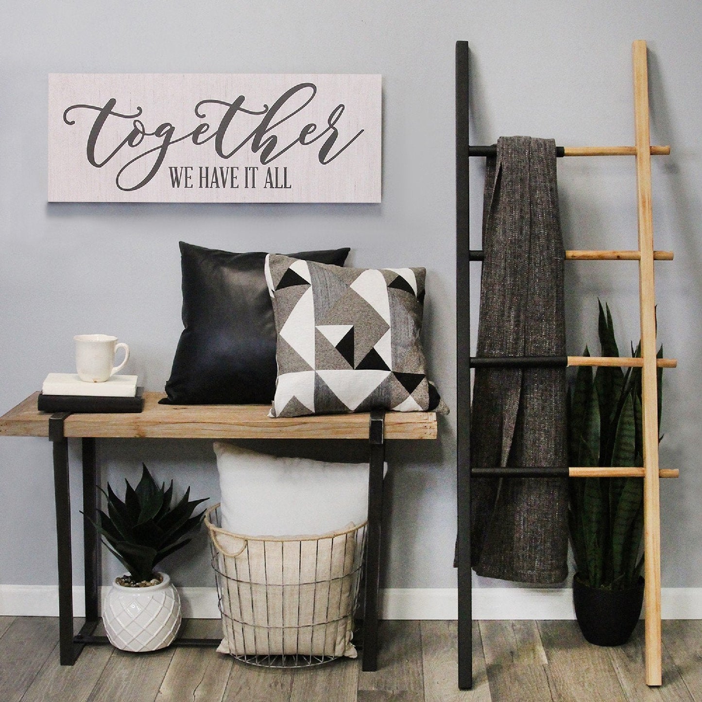 HomeRoots Together We Have It All Oversized Wall Art