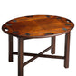 HomeRoots Traditional Cherry Table in Dark Brown Finish
