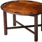 HomeRoots Traditional Cherry Table in Dark Brown Finish