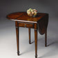 HomeRoots Traditional Drop Leaf Table in Cherry Brown Finish