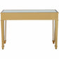 HomeRoots Trim Console Table With Gold Finish