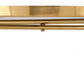 HomeRoots Two Level Side Table With White and Gold Finish