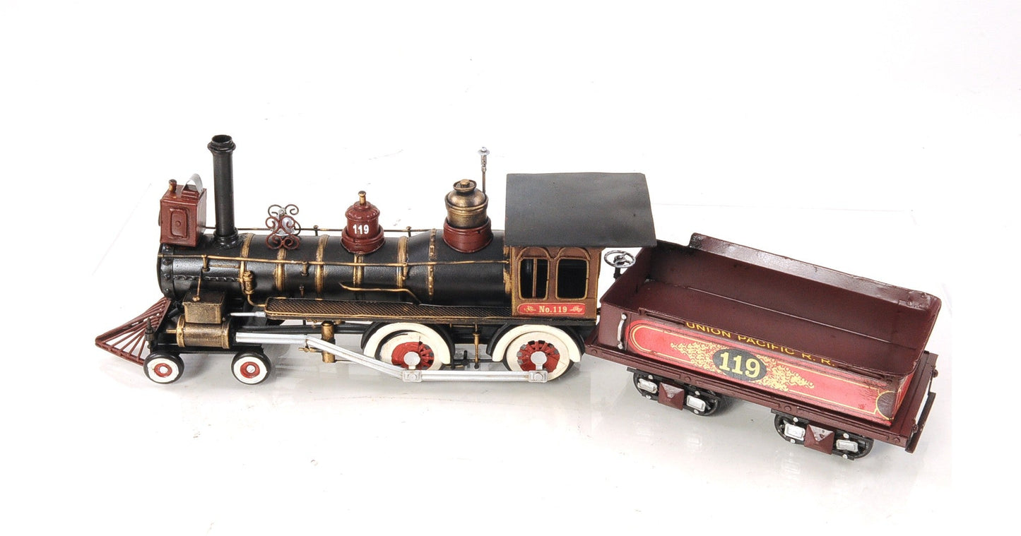 HomeRoots Union Pacific Locomotive Sculpture
