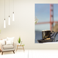 HomeRoots Up Close Café Mug Golden Gate Bridge 3 Giclee Wrap Canvas Wall Art