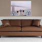 HomeRoots Up Close Overcast Bistro Cafe Golden Gate Bridge 4 Giclee Wrap Canvas Wall Art