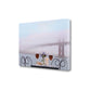 HomeRoots Up Close Overcast Bistro Cafe Golden Gate Bridge 4 Giclee Wrap Canvas Wall Art