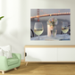 HomeRoots Up Close Romantic Wine Night For Two Golden Gate Bridge 1 Giclee Wrap Canvas Wall Art