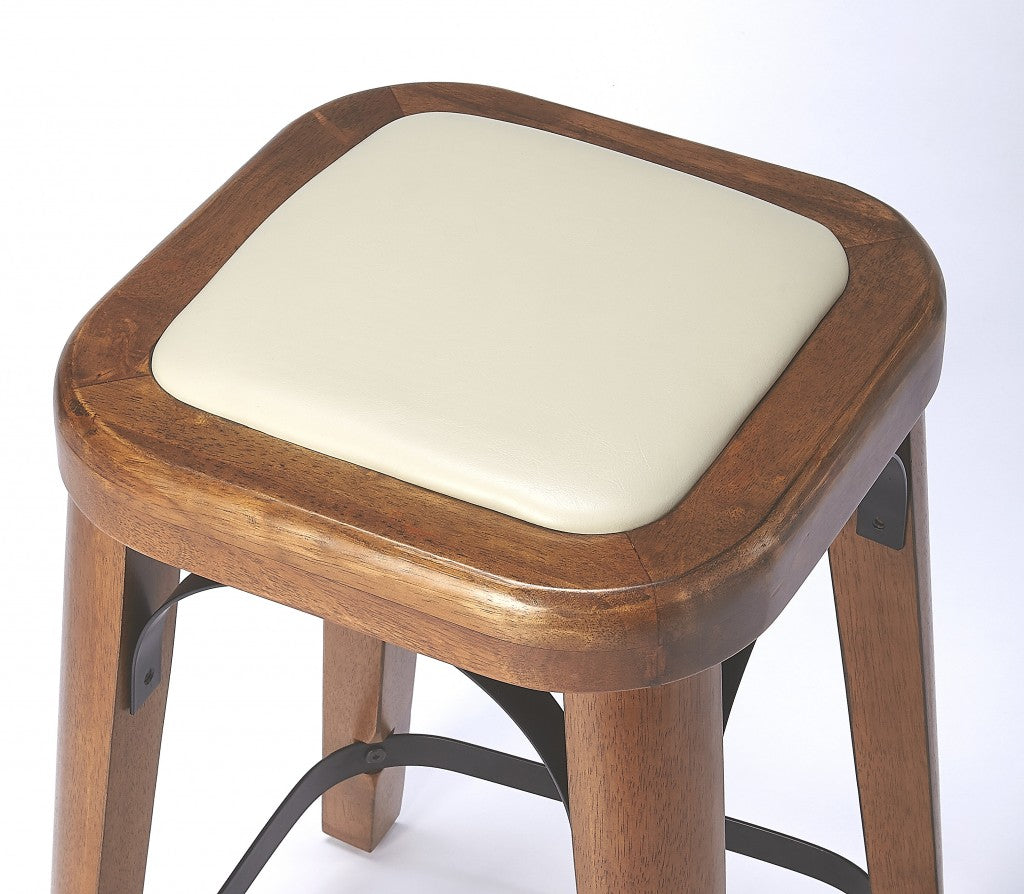 HomeRoots Updated Modern Backless Counter Stool