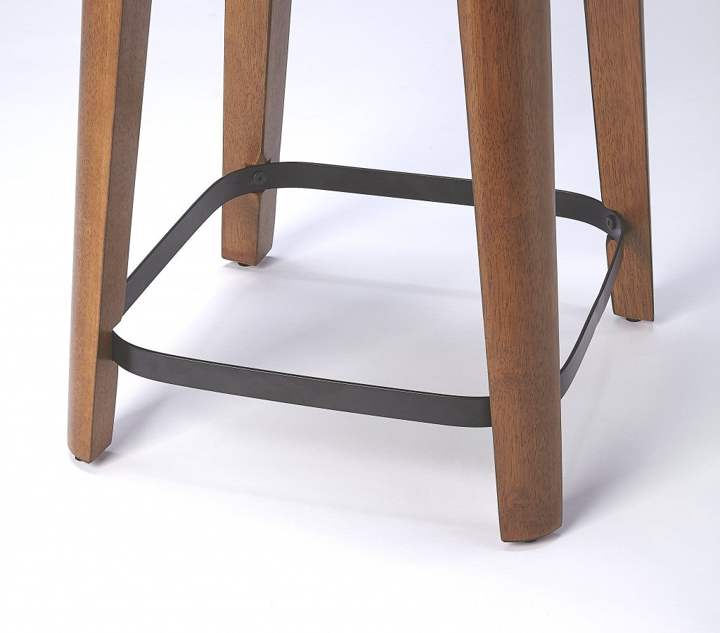 HomeRoots Updated Modern Backless Counter Stool