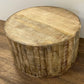 HomeRoots Updated Rustic Round Stump Coffee Table