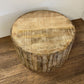 HomeRoots Updated Rustic Round Stump Coffee Table