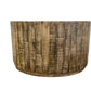 HomeRoots Updated Rustic Round Stump Coffee Table