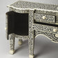 HomeRoots Victoria Black Bone Inlay Buffet