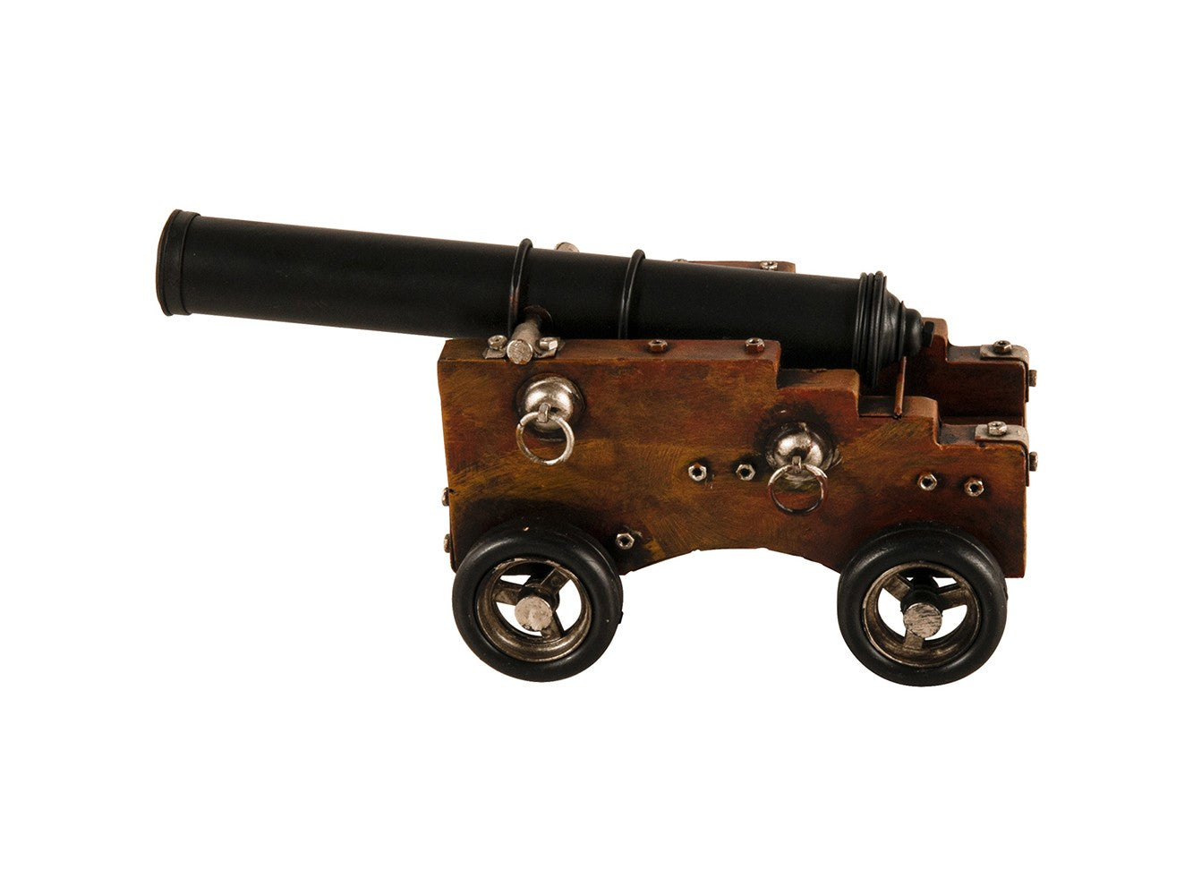 HomeRoots Warship Canon Sculpture