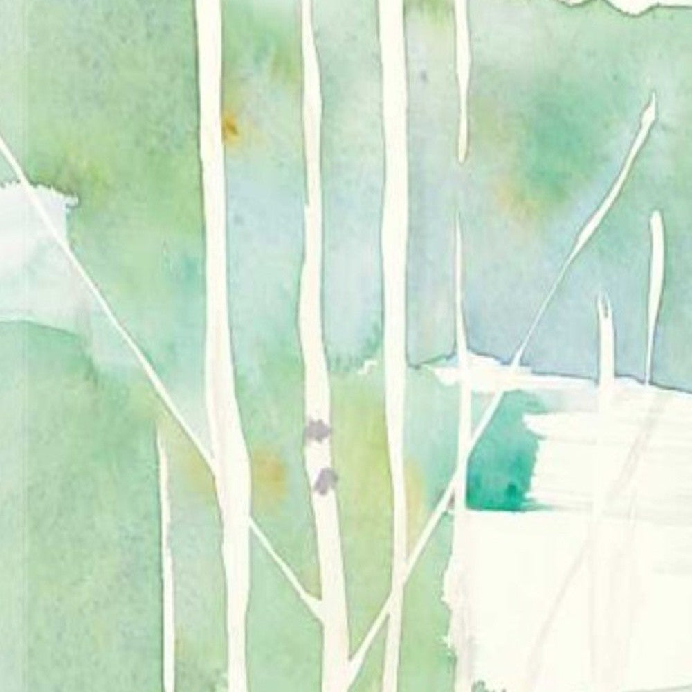 HomeRoots Watercolor Abstract Forest 1 Giclee Wrap Canvas Wall Art