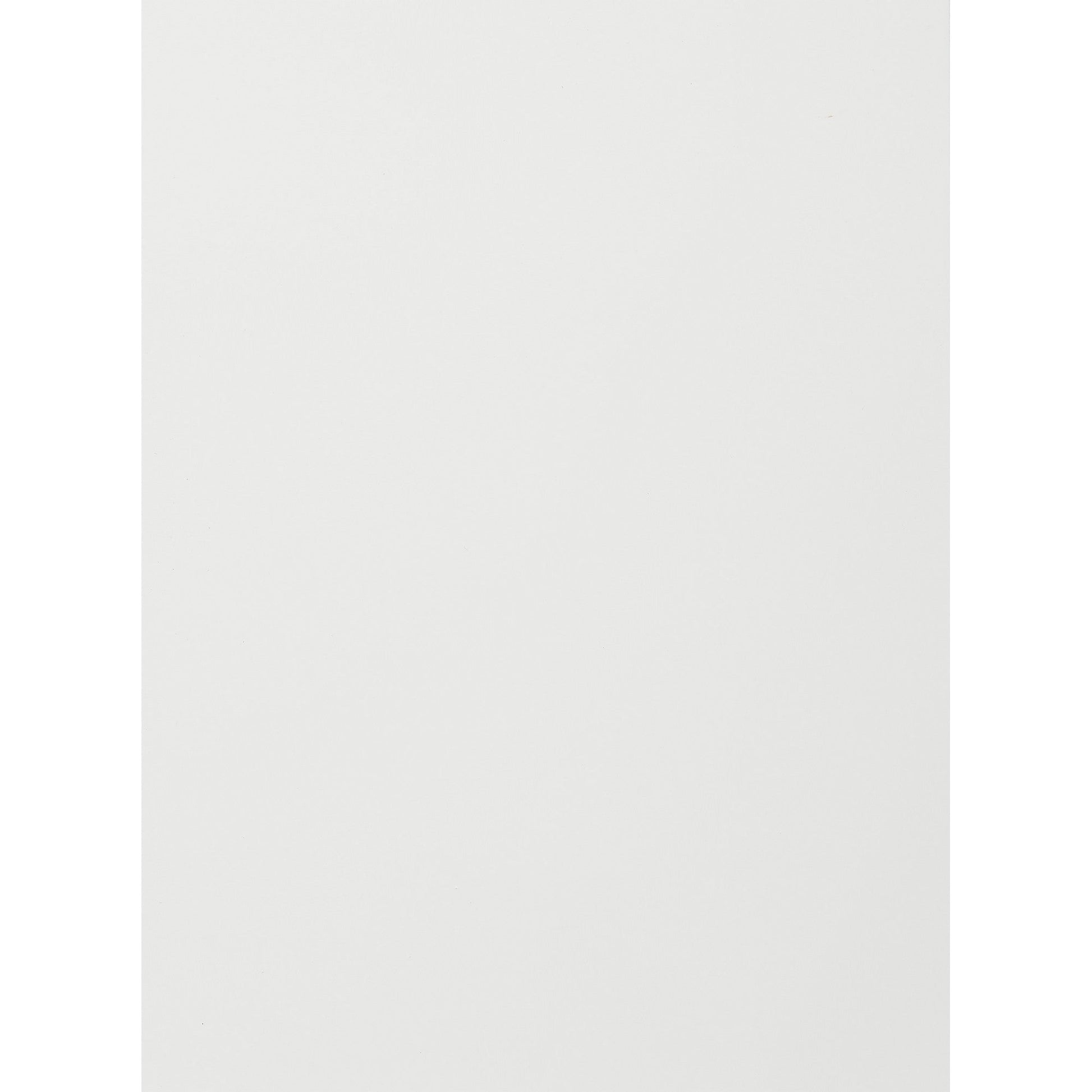 HomeRoots White And Grey 2 Toned Oval Design Support With Rectangular Glass Top Dining Table