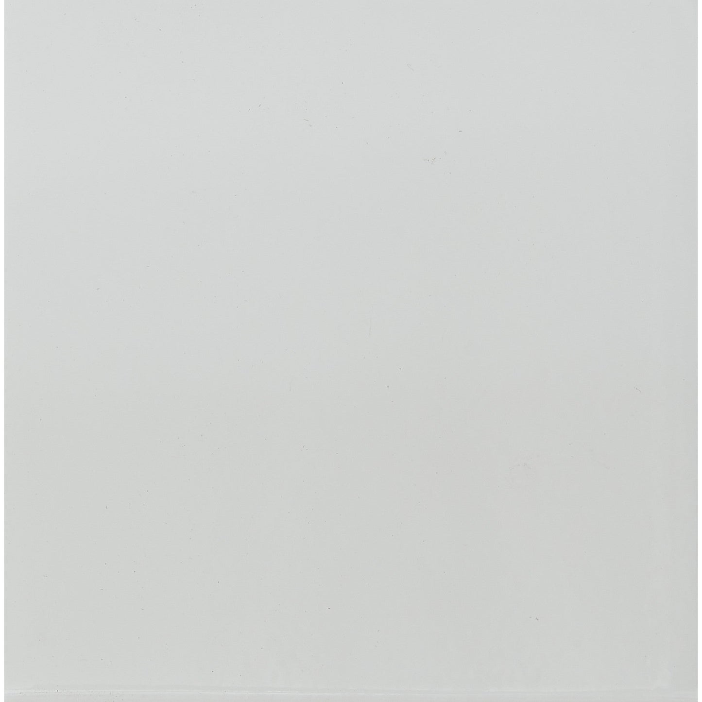 HomeRoots White And Grey Tone Geometrical Base With Rectangular Glass Top Dining Table