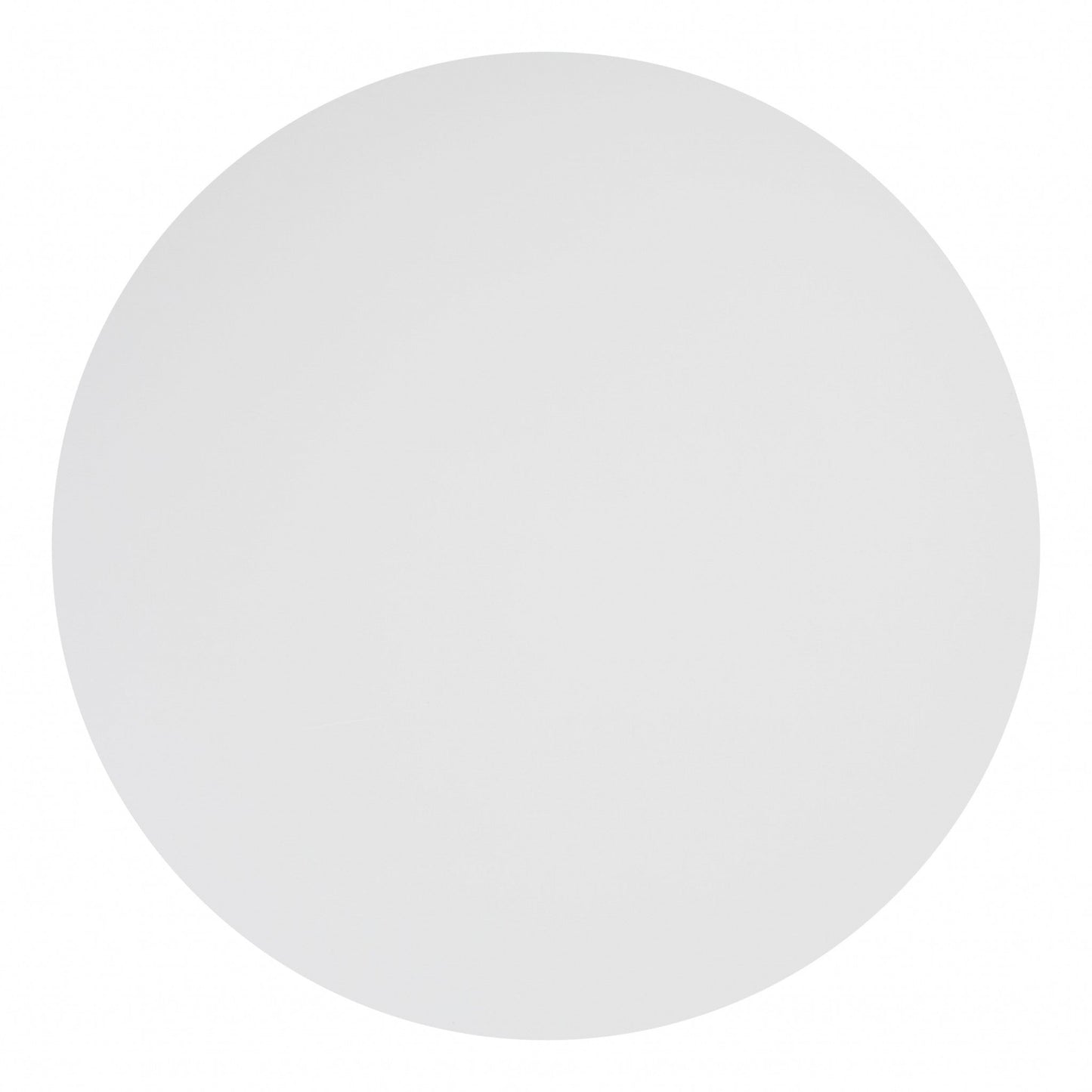 HomeRoots White Round Dining Table