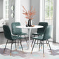 HomeRoots White Round Dining Table