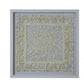 HomeRoots White and Natural Cut Paper Shadow Box Wall Art