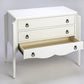 HomeRoots Wilshire Accent Chest in Glossy White Finish