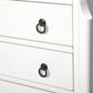 HomeRoots Wilshire Accent Chest in Glossy White Finish