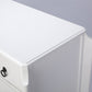 HomeRoots Wilshire Accent Chest in Glossy White Finish