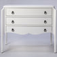 HomeRoots Wilshire Accent Chest in Glossy White Finish
